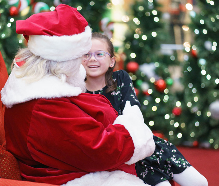 A visit with Santa